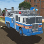 Fire Truck Driving Simulator 2024